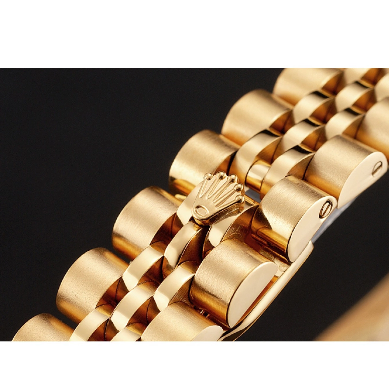 Aaa fake watches Lady-Datejust Jubilee Diamond Bracelet Swiss Dial 1454096 Bezel Champagne Gold Rolex 0623